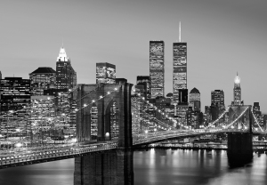 Mural Ref 00138 Manhattan Skyline at Night