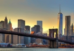 Mural Ref 00148 Brooklyn Bridge At Sunset