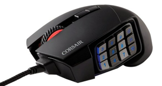 Corsair Scimitar RGB Elite MMO/MOBA gaming mouse